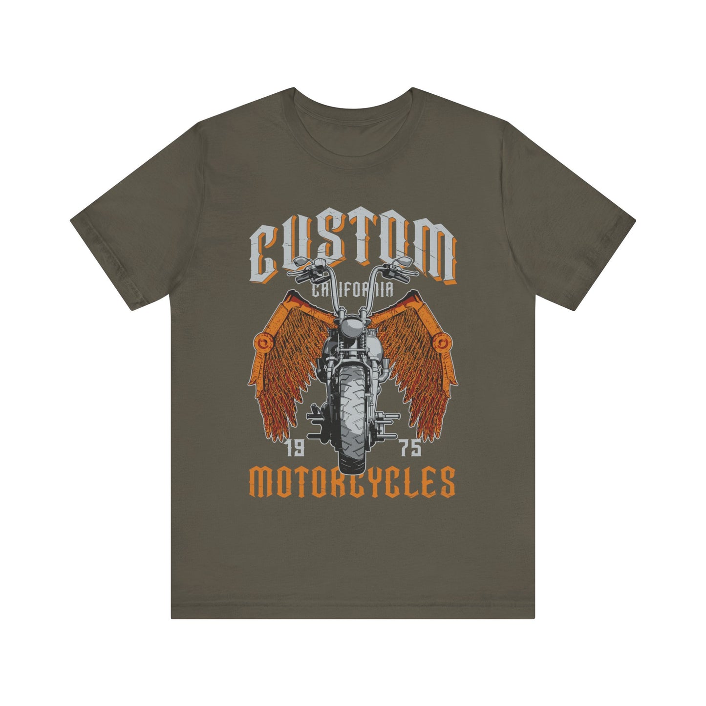 California Custom Motorcycles T-Shirt, California, Motorcycle, Bikers T-Shirt