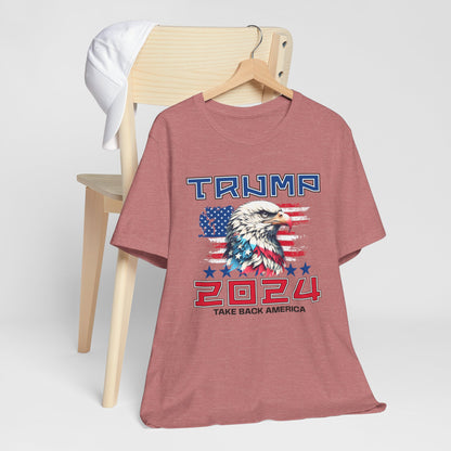 Trump, Vance 2024 Take America Back T-Shirt, Politics, Vote, Election, Republican