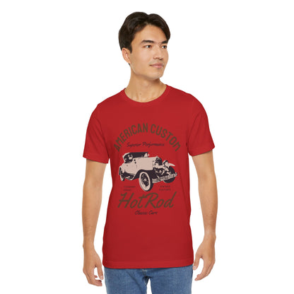 American Custom Hotrod T-Shirt, Hotrod T-Shirt, Custom Hotrod, American T-Shirt