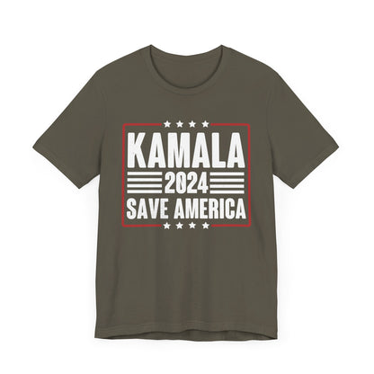Kamala 2024 Save America T-Shirt, Politics, Vote, Election, Democrat