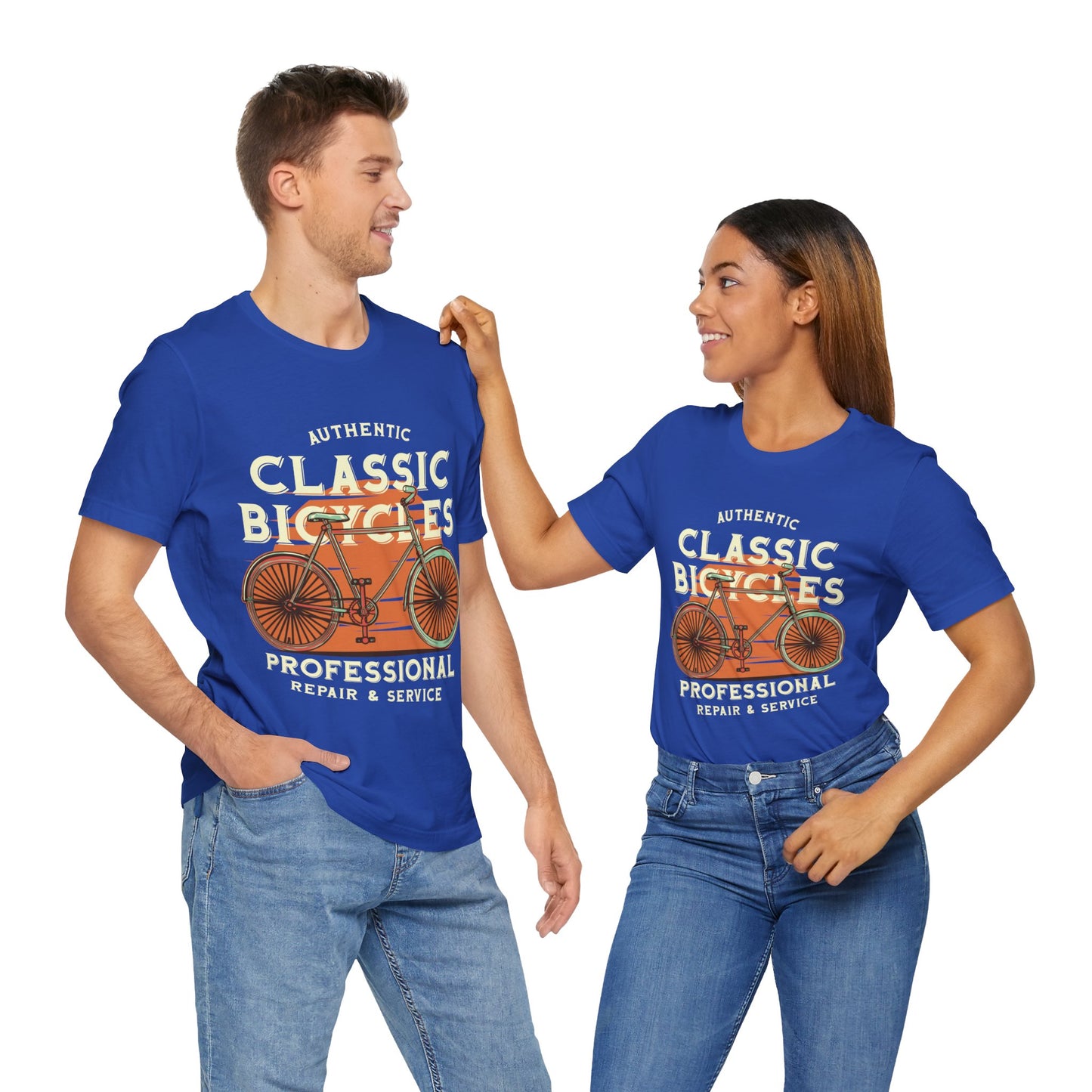 Classic Bicycles Parts and Repairs T-Shirt, Bike Repair, Bicycle T-Shirt