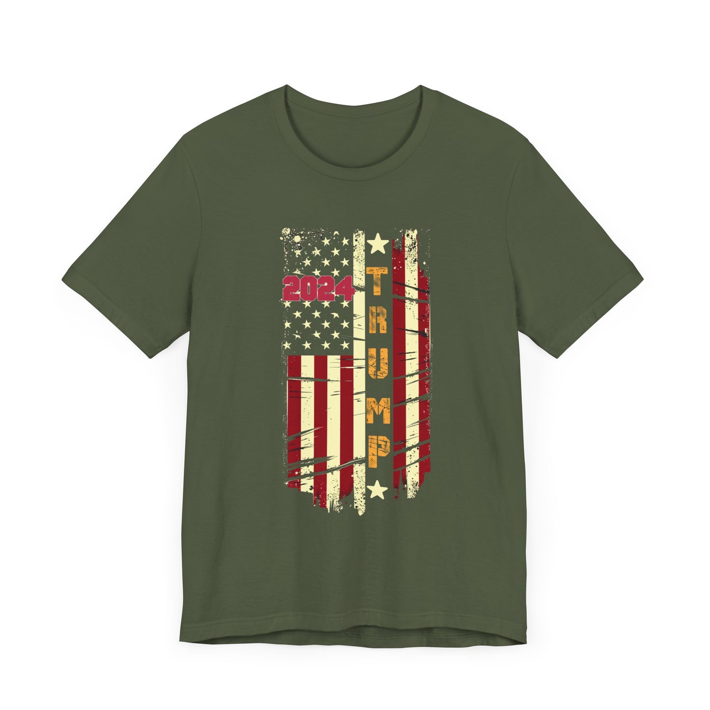 Trump 2024 Flag T-Shirt, Politics, Vote, Election, Republican