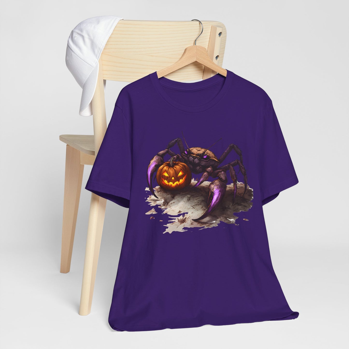 Unique Spooky Ghost Spider T-Shirt, Halloween, Scary