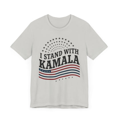 I Stand With Kamala T-Shirt, Politics, Vote, Election, Democrat