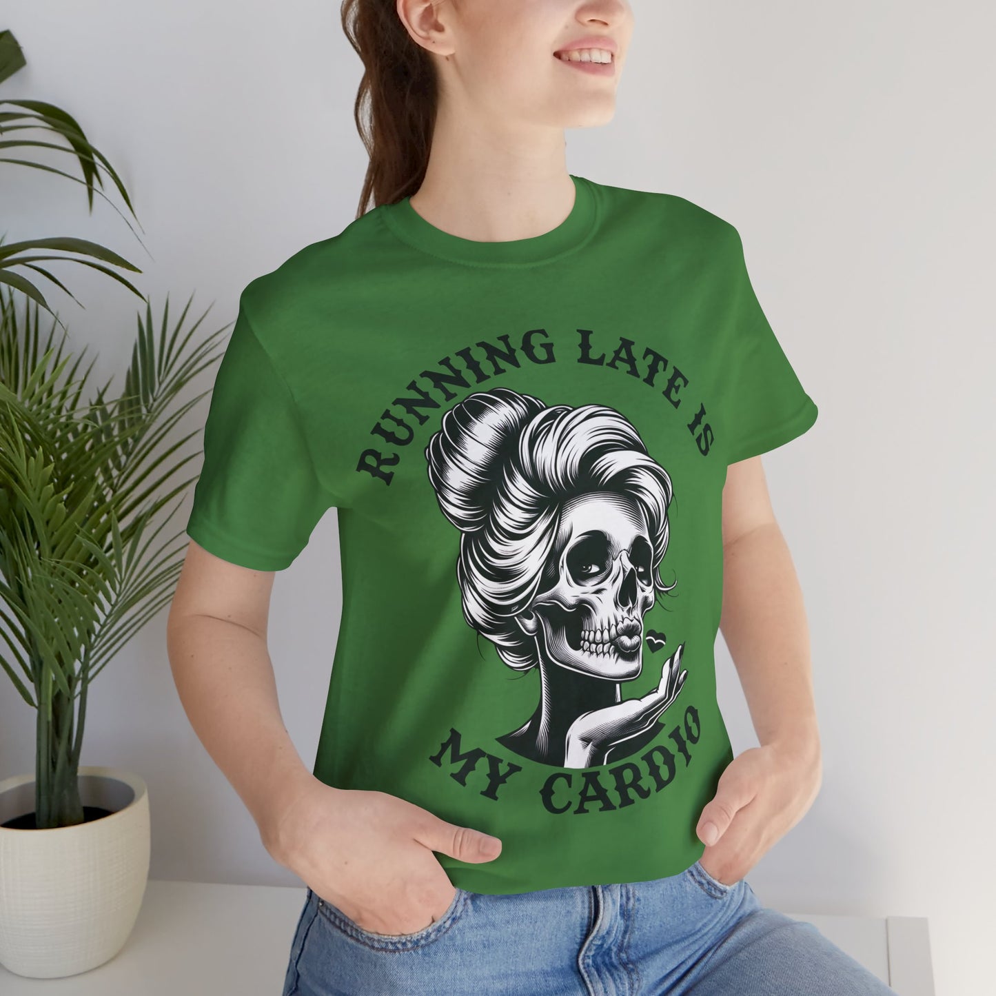 Running Late Is My Cardio T-Shirt, Mom, Funny, Mama T-Shirt