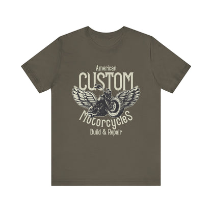 American Custom Motorcycles T-Shirt, Custom Bikes