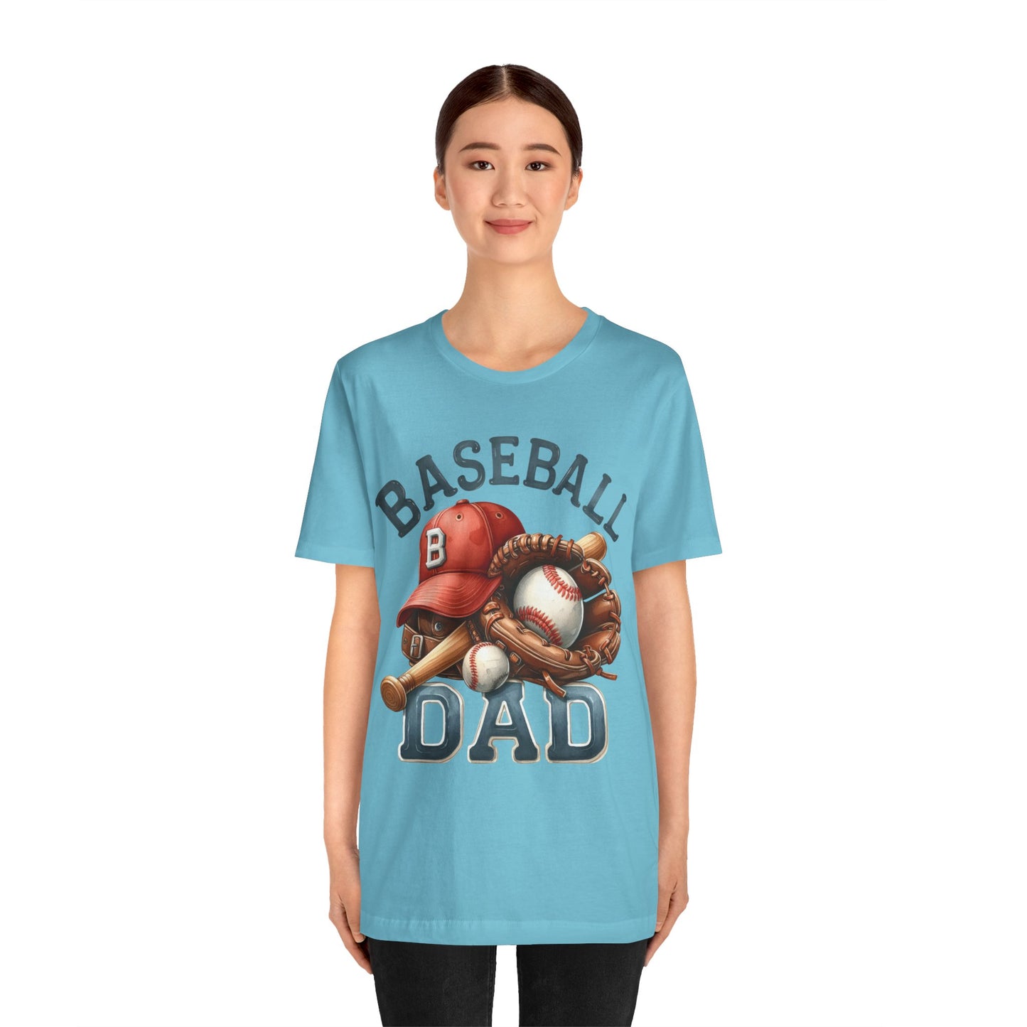 Baseball Dad T-Shirt, Dad , Baseball, Sport, Daddy T-Shirt