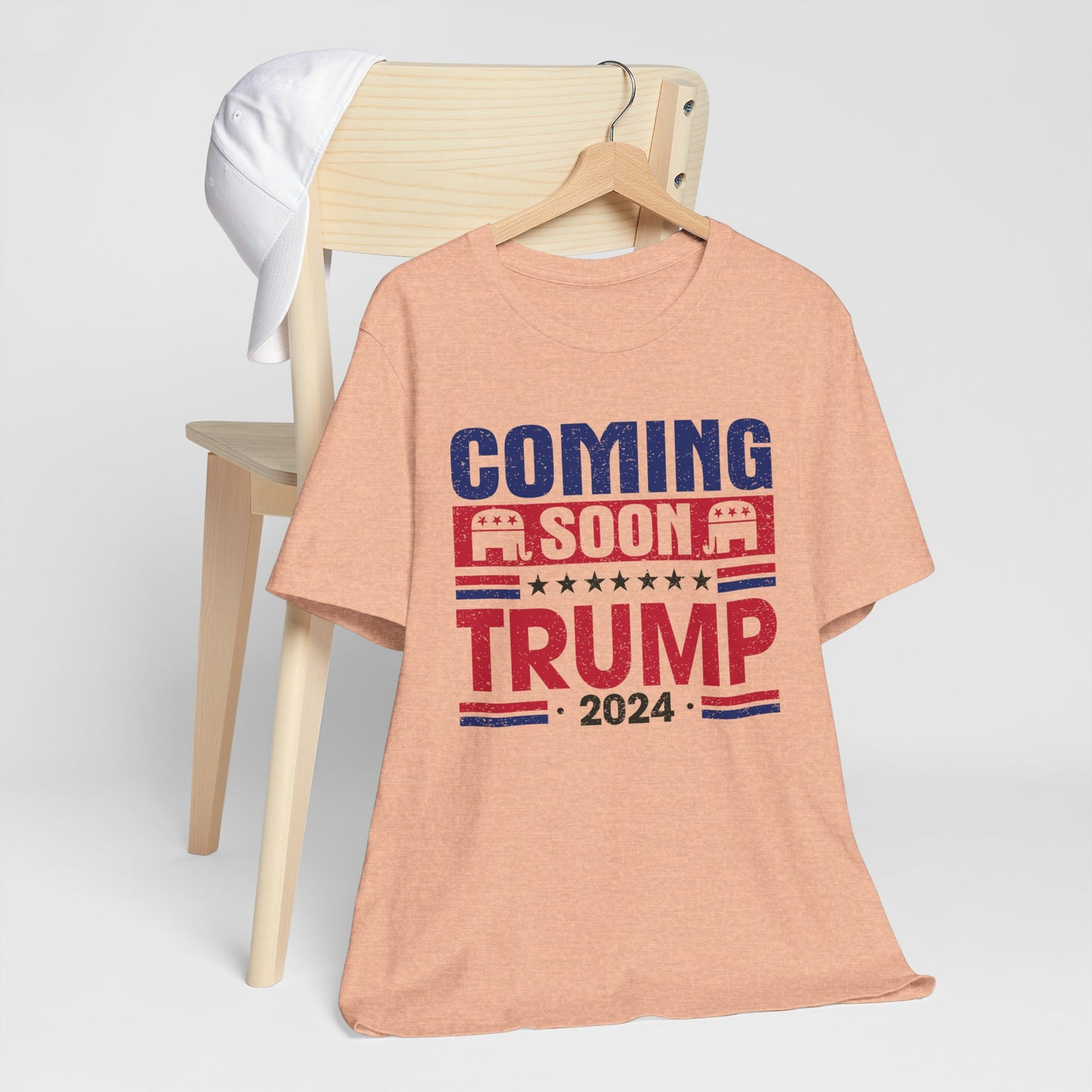 Coming Soon Trump 2024 T-Shirt, Politics, Vote, Election, Republican