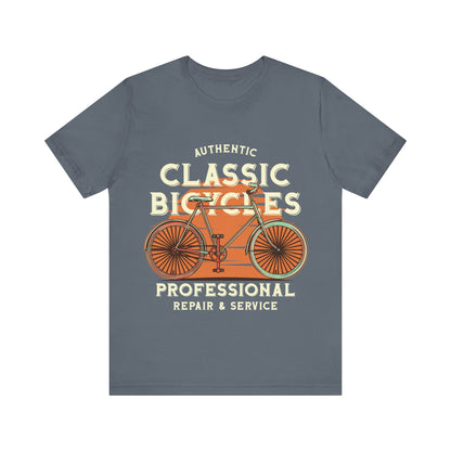 Classic Bicycles Parts and Repairs T-Shirt, Bike Repair, Bicycle T-Shirt