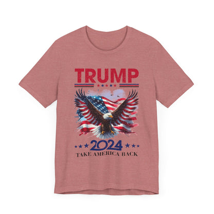 Trump 2024 Take America Back T-Shirt, Politics, Vote, Election, Republican