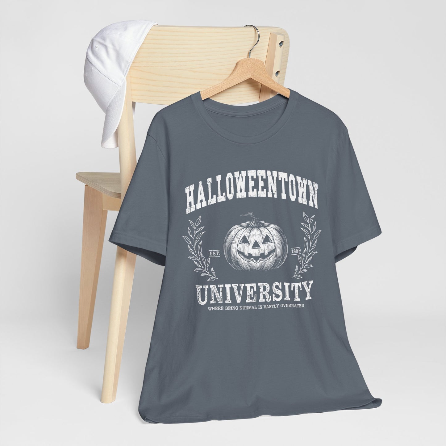 Halloween Town University T-Shirt, Halloween, Scary, Funny, Retro