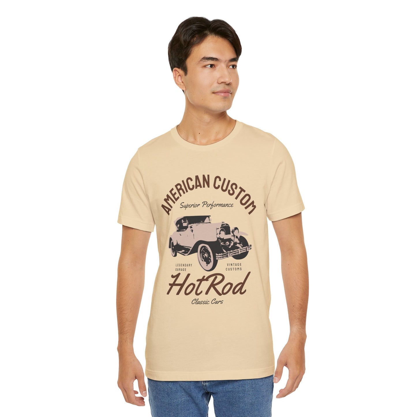 American Custom Hotrod T-Shirt, Hotrod T-Shirt, Custom Hotrod, American T-Shirt