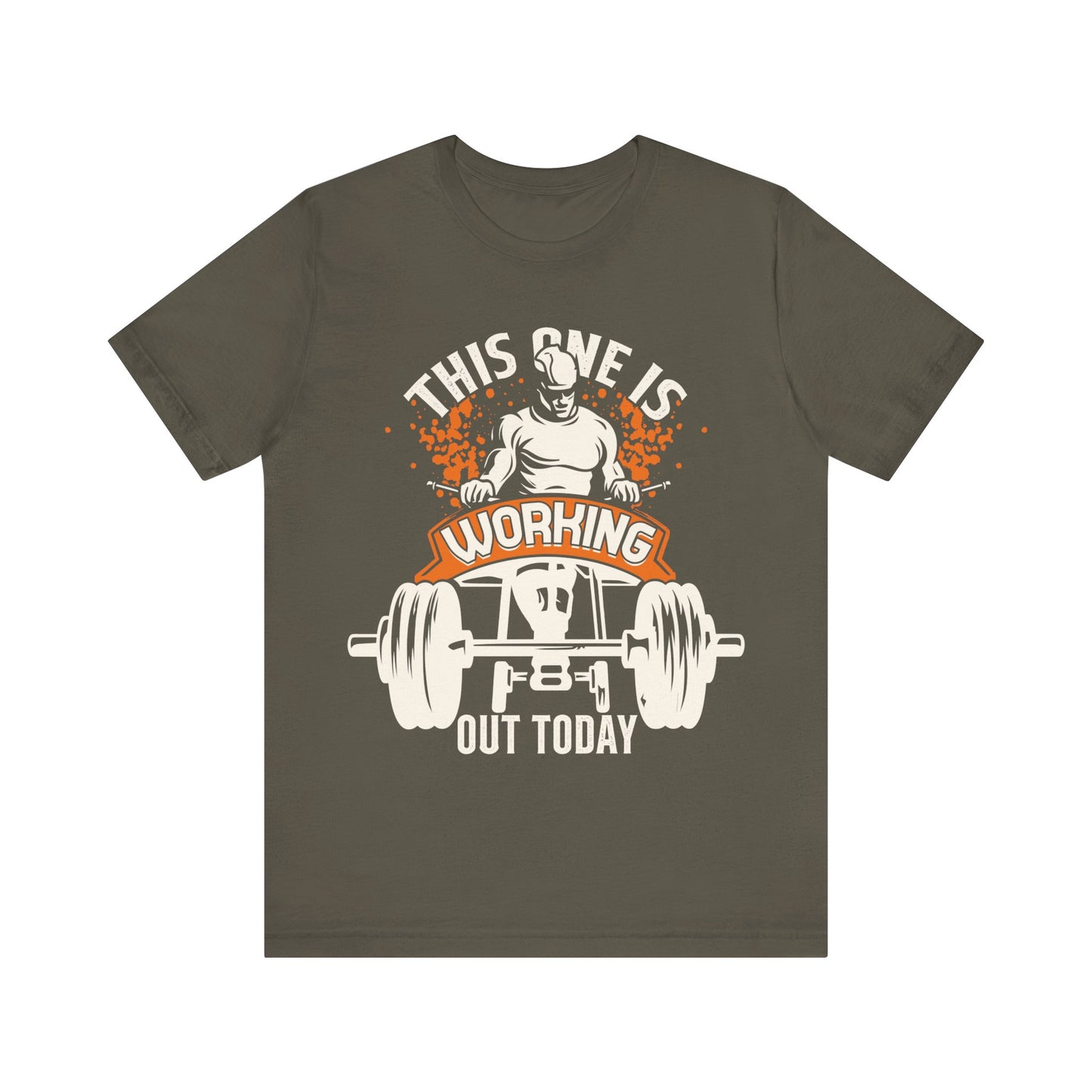 This One Is Working Out Today T-Shirt, Gym Workout Fitness T-Shirt