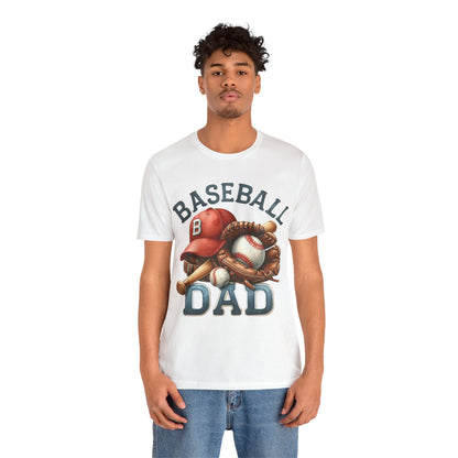 Baseball Dad T-Shirt, Dad , Baseball, Sport, Daddy T-Shirt