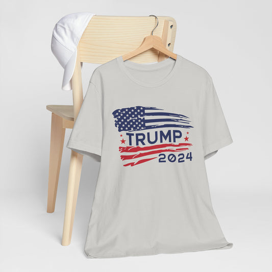 Trump 2024 Flag T-Shirt, Politics, Vote, Election, Republican