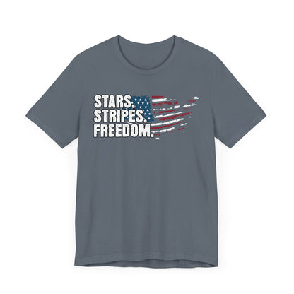 Stars, Stripes, Freedom T-Shirt, Politics, Vote, Election, Democrat