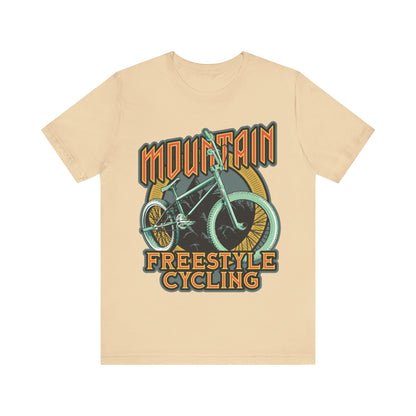 Mountain Freestyle Cycling T-Shirt, Sport, Bicycle T-Shirt