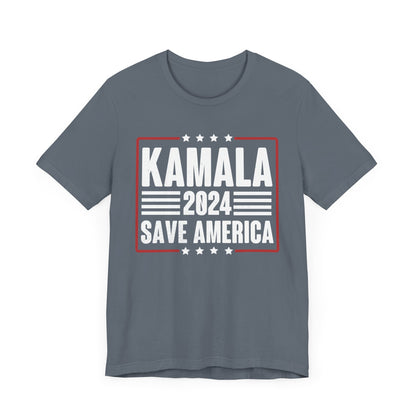 Kamala 2024 Save America T-Shirt, Politics, Vote, Election, Democrat