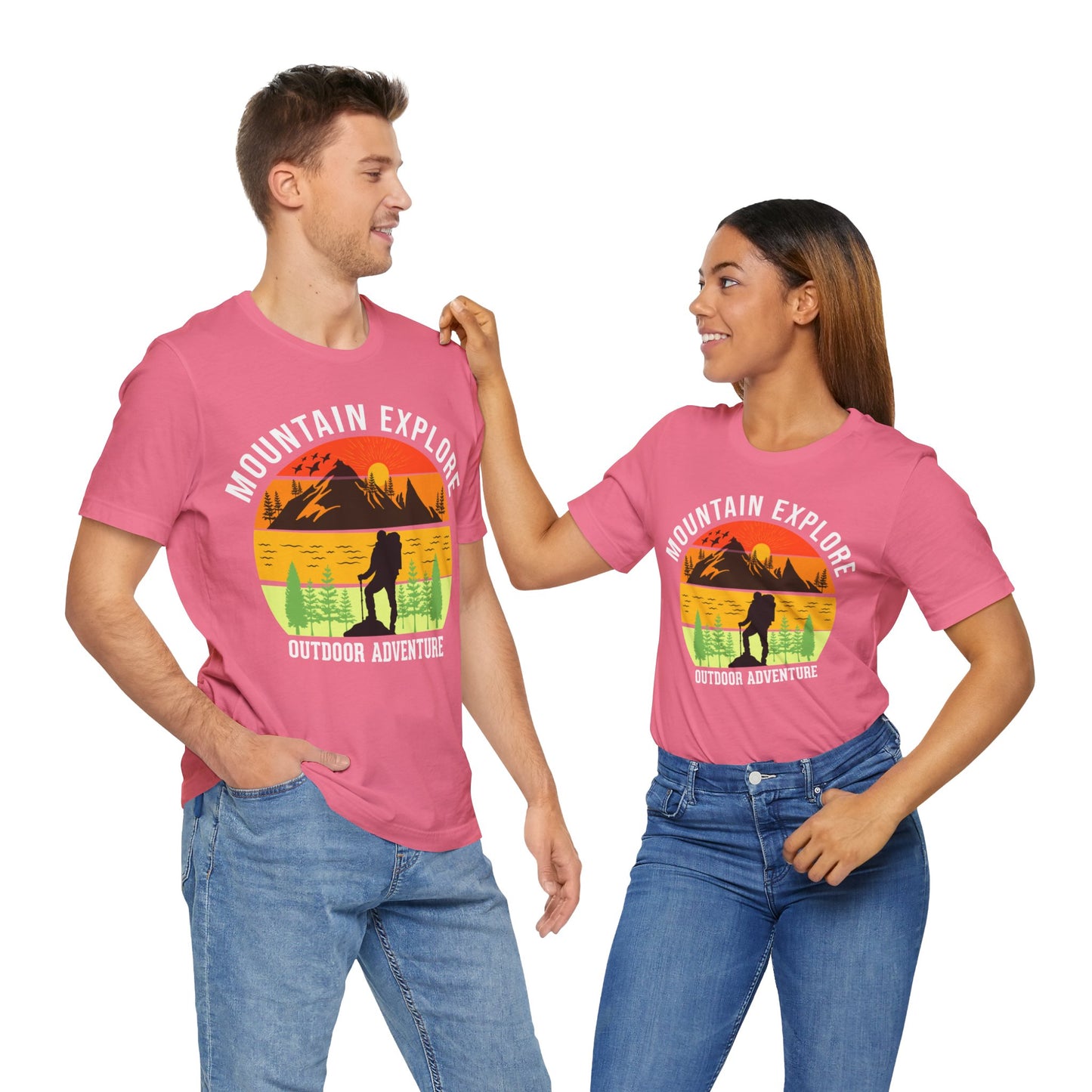 Mountain Explore T-Shirt, Adventure, Hiking T-Shirt