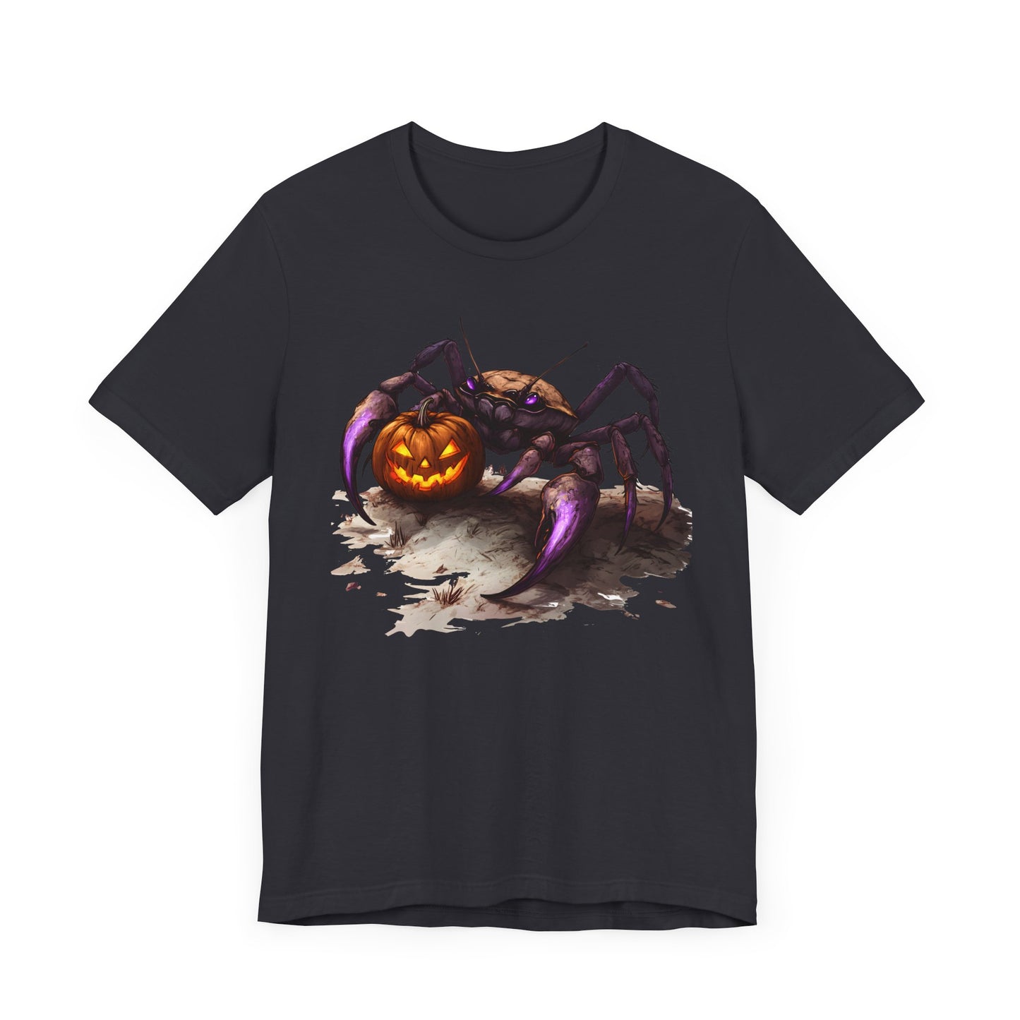 Unique Spooky Ghost Spider T-Shirt, Halloween, Scary