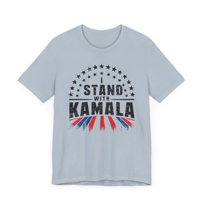 I Stand With Kamala T-Shirt, Politics, Vote, Election, Democrat