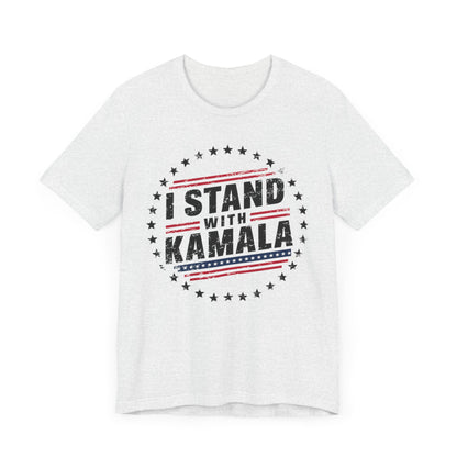 I Stand With Kamala T-Shirt, Politics, Vote, Election, Democrat