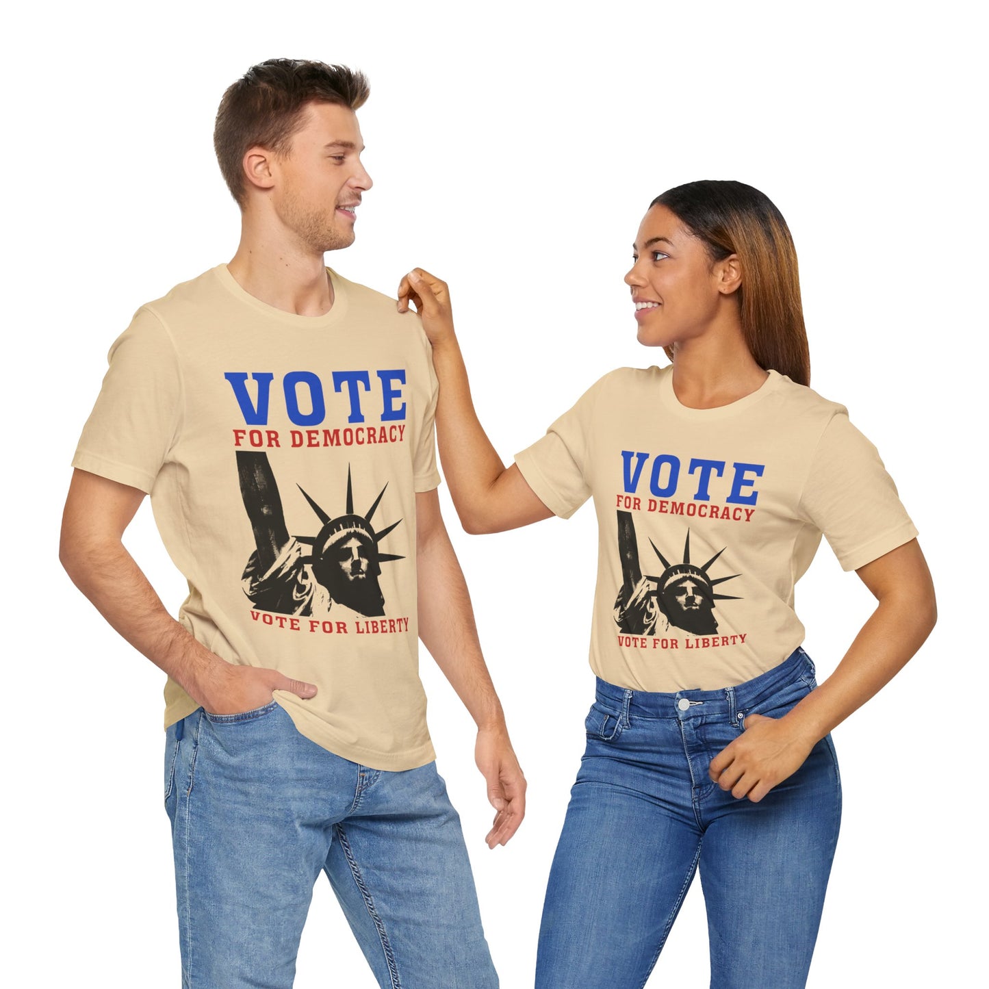 Vote For Democracy T-Shirt, Politics, Vote, Election, Democrat