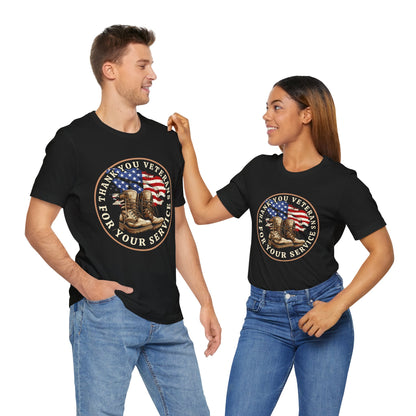 Thank You Veterans For Your Service T-Shirt, Army, Veterans, Military T-Shirt