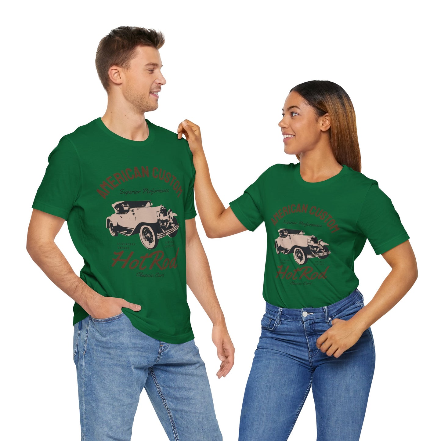 American Custom Hotrod T-Shirt, Hotrod T-Shirt, Custom Hotrod, American T-Shirt