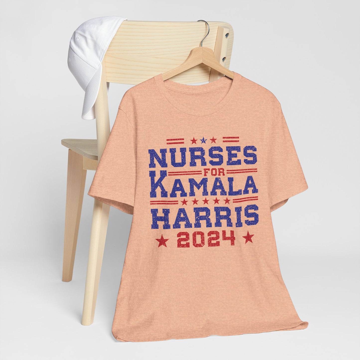 Nurses For Kamala Harris 2024 T-Shirt, Politics, Vote, Election, Democrat