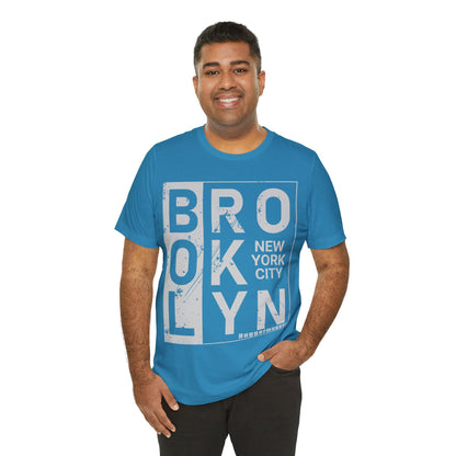 Brooklyn By Huggermugger T-Shirt, Typography T-Shirt, Huggermugger, Brooklyn T-Shirt