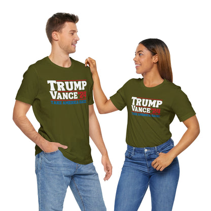 Trump Vance Take America Back T-Shirt, Politics, Vote, Election, Republican