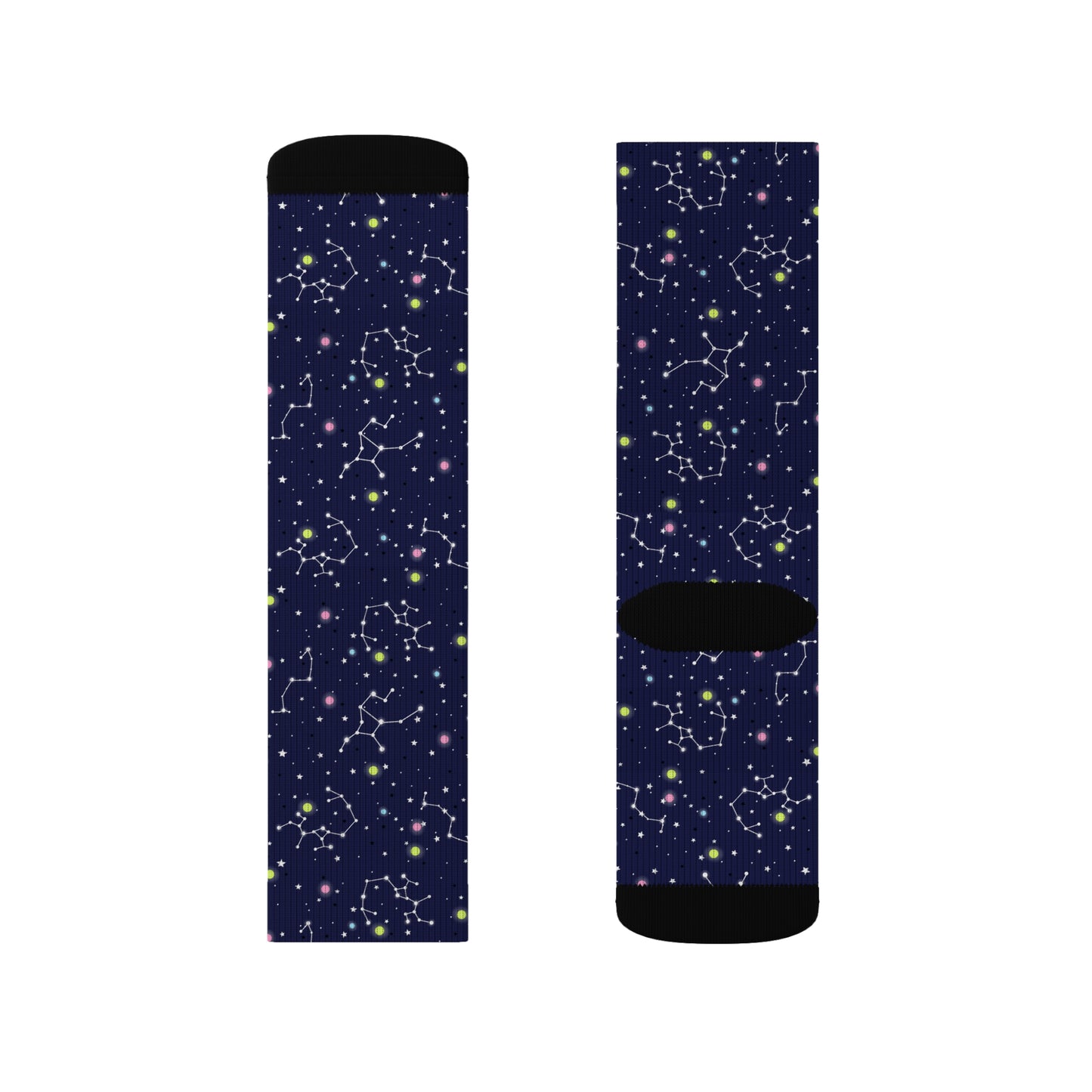 Outer Space Constellation Socks