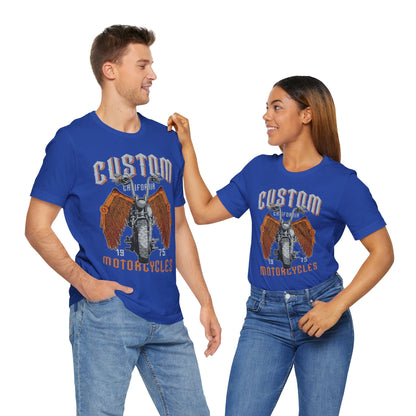 California Custom Motorcycles T-Shirt, California, Motorcycle, Bikers T-Shirt