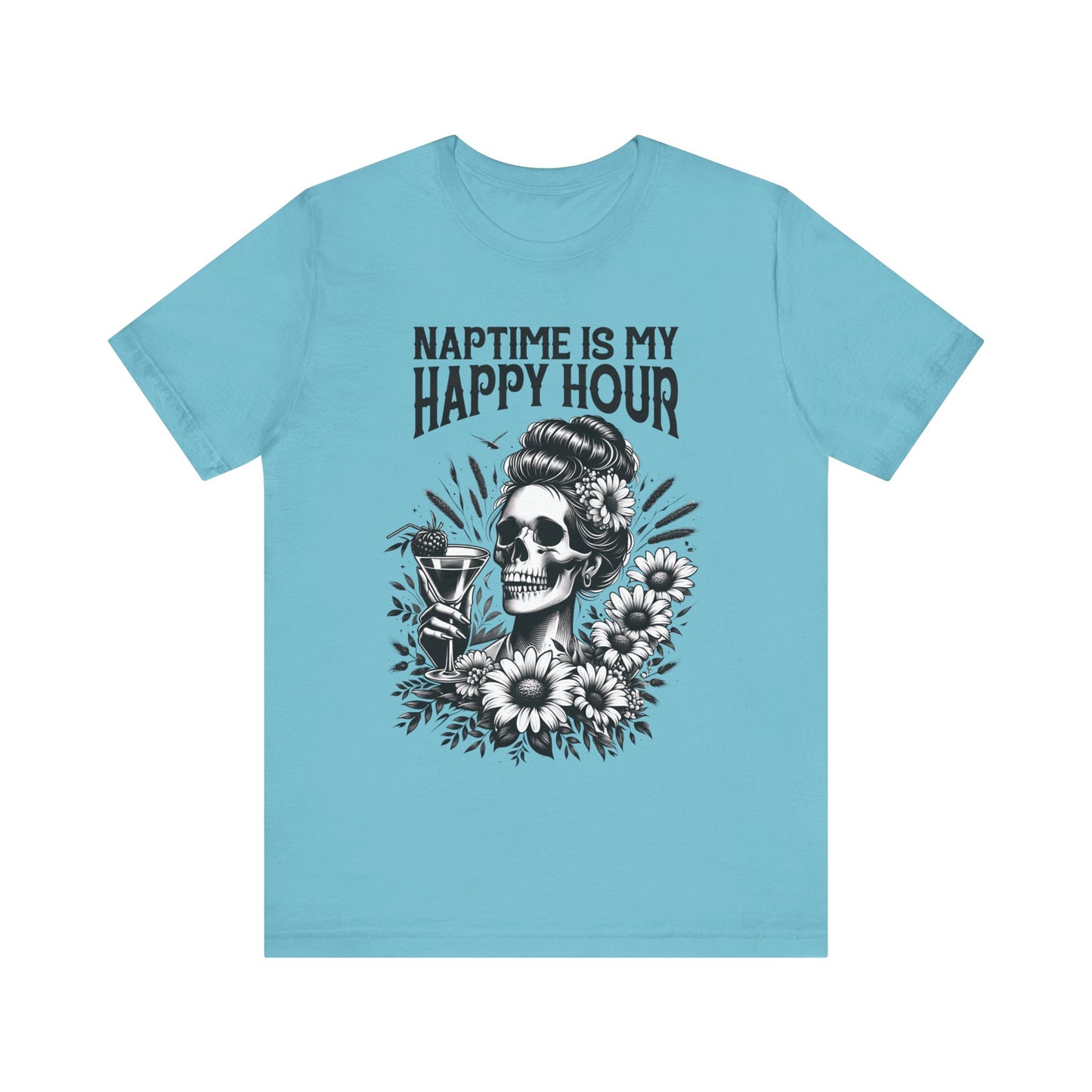 Naptime Is My Happy Hour T-Shirt, Mom, Funny, Mama T-Shirt