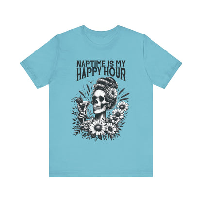 Naptime Is My Happy Hour T-Shirt, Mom, Funny, Mama T-Shirt