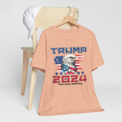 Trump, Vance 2024 Take America Back T-Shirt, Politics, Vote, Election, Republican