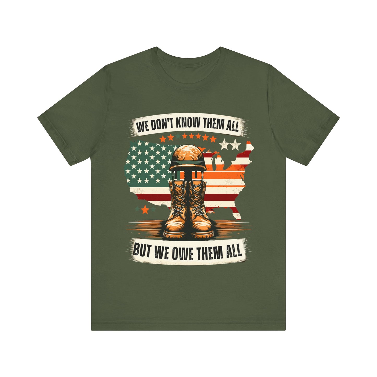 Army We Don't Know Them All T-Shirt, Army, Military T-Shirt