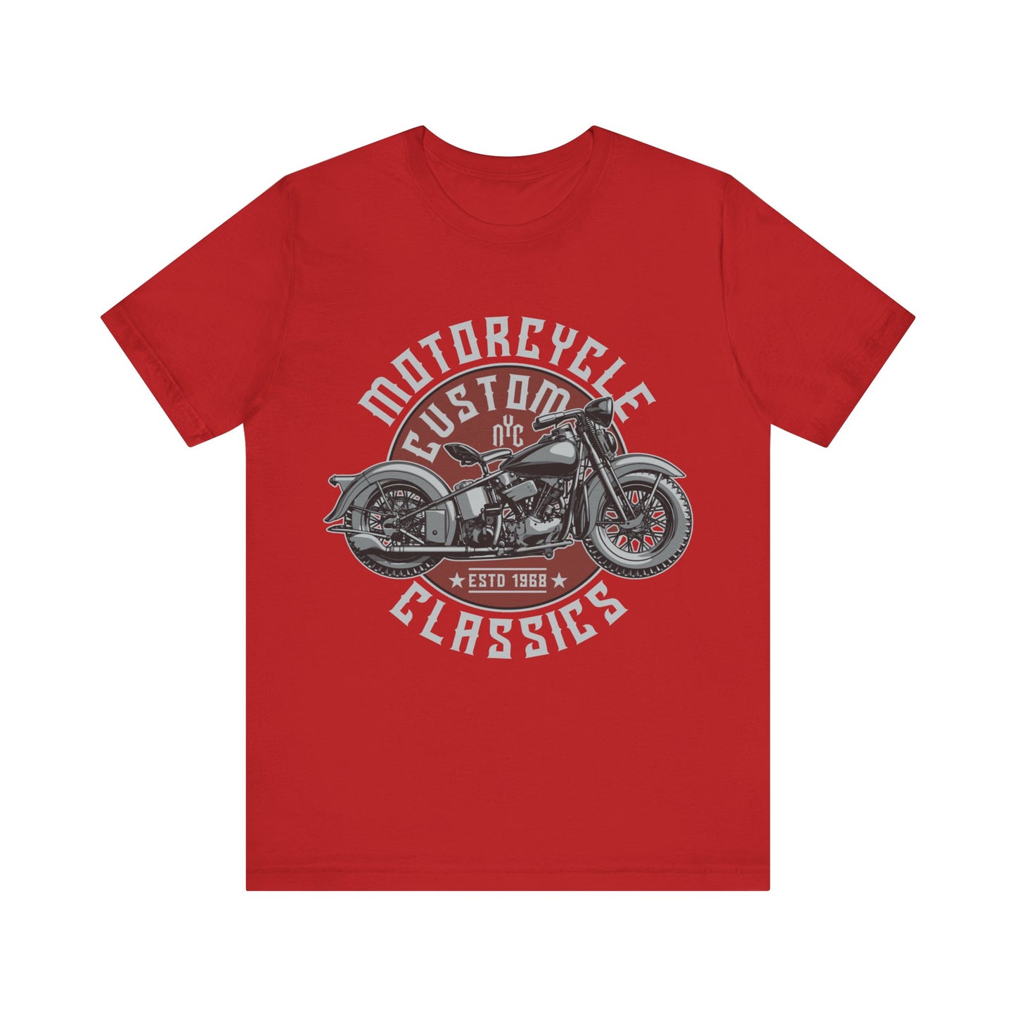 Custom Motorcycle Classics T-Shirt, MC, Motorcycle, Bikers T-Shirt