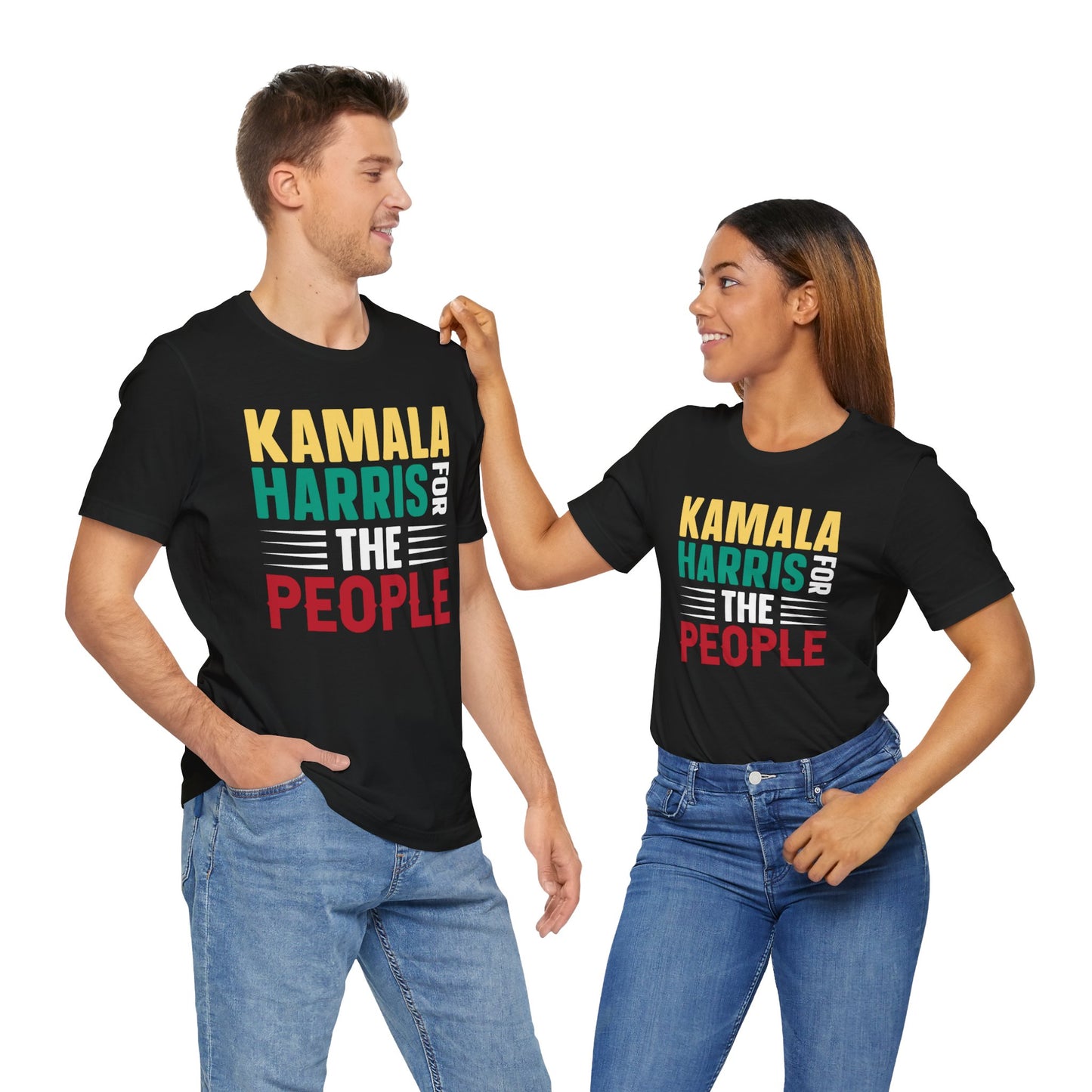 Kamala Harris For The People T-Shirt, Politics, Vote, Election, Democrat