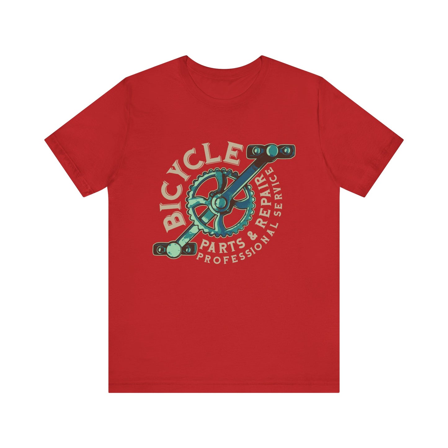 Bicycle Professional Service T-Shirt, Bike, Bicycle T-Shirt, II