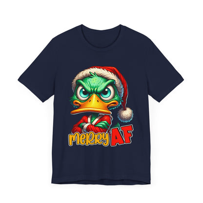 Christmas Grumpy Duck T-Shirt, Duck, Christmas, Funny, Sarcastic