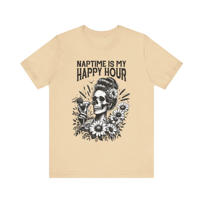 Naptime Is My Happy Hour T-Shirt, Mom, Funny, Mama T-Shirt