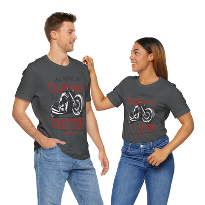 Los Angles California Custom Motors T-Shirt, Los Angles, California, Custom Bikers T-Shirt