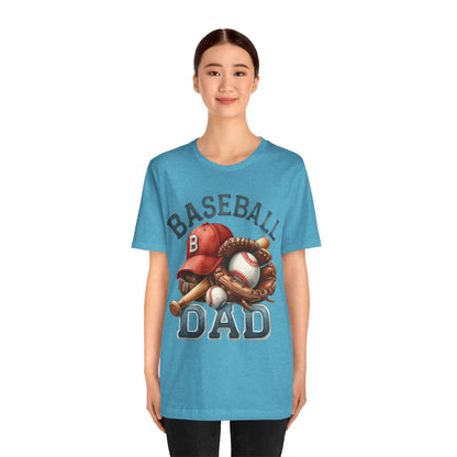 Baseball Dad T-Shirt, Dad , Baseball, Sport, Daddy T-Shirt