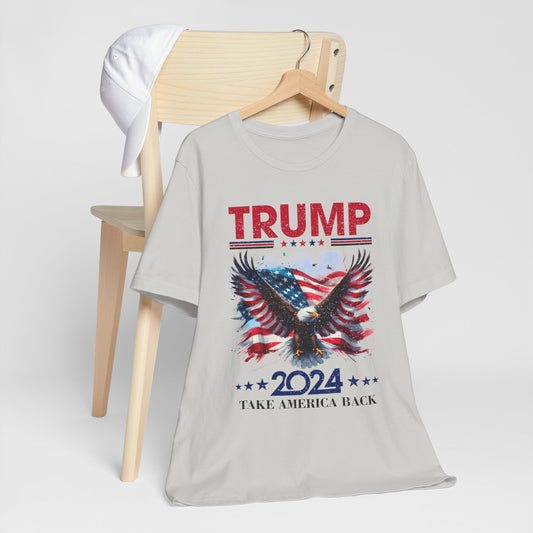 Trump 2024 Take America Back T-Shirt, Politics, Vote, Election, Republican