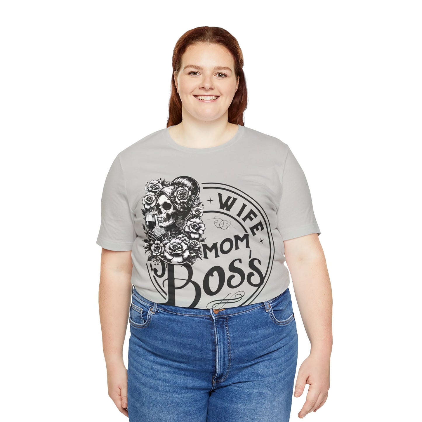 Wife Boss Mom T-Shirt, Mom, Funny, Mama T-Shirt