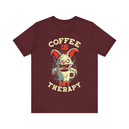 Coffee is my Therapy T-Shirt, Coffee, Fika T-Shirt