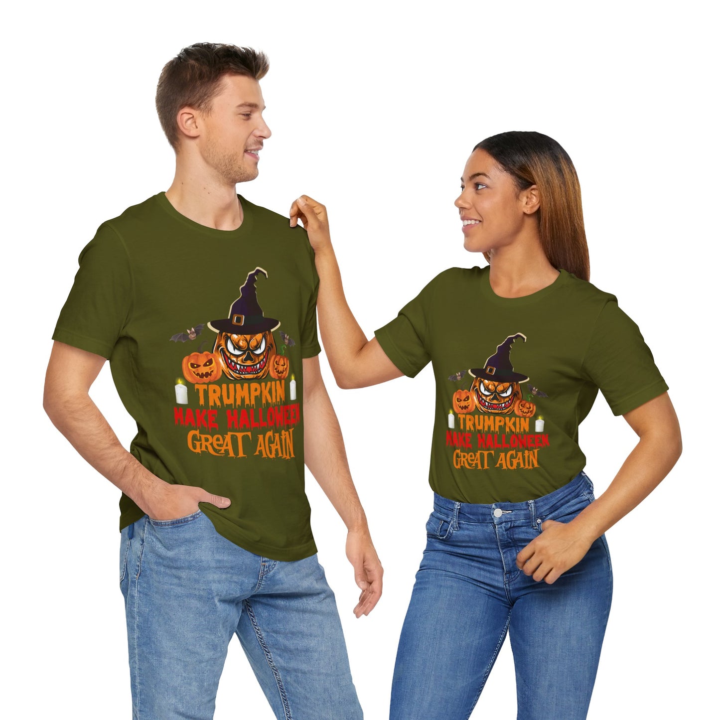 Trumpkin Make Halloween Great Again T-Shirt, Halloween, Scary, Unique