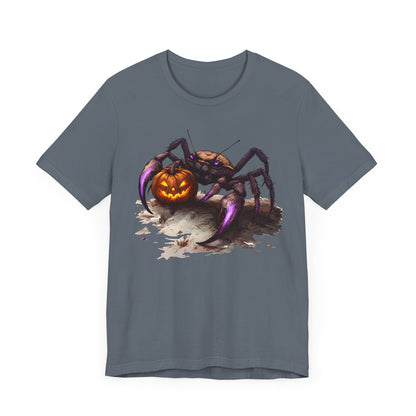 Unique Spooky Ghost Spider T-Shirt, Halloween, Scary